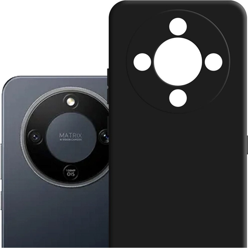 Etui matowe 3mk Matt Case do Honor Magic8 Lite, czarne matowe.